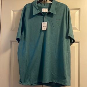 Polo shirt. 2 xl. Color teal.